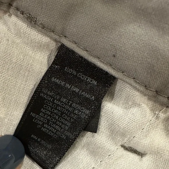 Express Men's Gray Cotton Shorts Size 32 - Picture 3 of 4